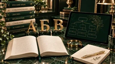 Учебные материалы для занятий: русский язык